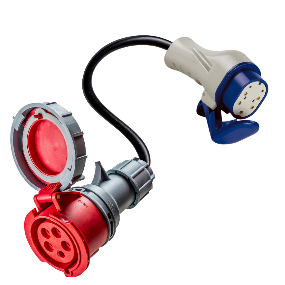 16A 5-polig auf Typ 3 Adapter