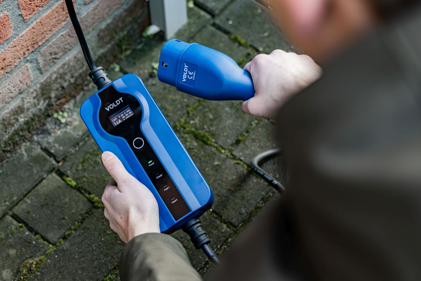 Typ 2 - CEE | 1 Phase | Einstellbare 8A - 32a | 7.4kW Ladekabel