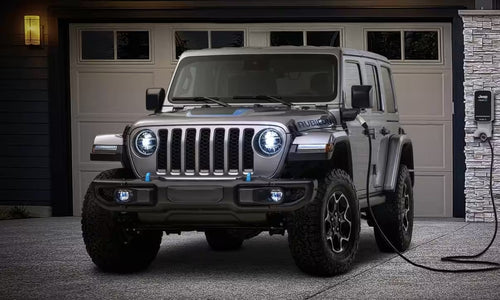 Jeep Wrangler PHEV charging cable