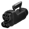 EV-Ladeadapter GBT zu CCS2