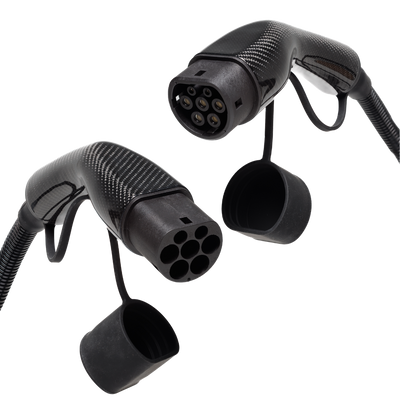 Voldt® Typ 2 Carbonfaser-Ladekabel 22kW