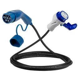 Typ 2 - Typ 3 | Mode 3 | 16A | 11kW Ladekabel