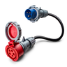 32A 5-poliges CEE auf 16A 3-poliges CEE Adapter