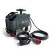 Mobile fast charging unit shown with its DC output cable and three phase power lead