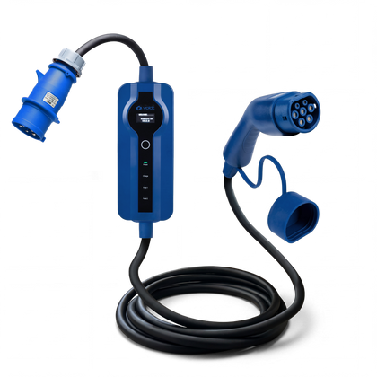 Voldt® CEE Ladekabel Typ 2 | 1 phasig | 8A - 32A | 7.4kW  + APP