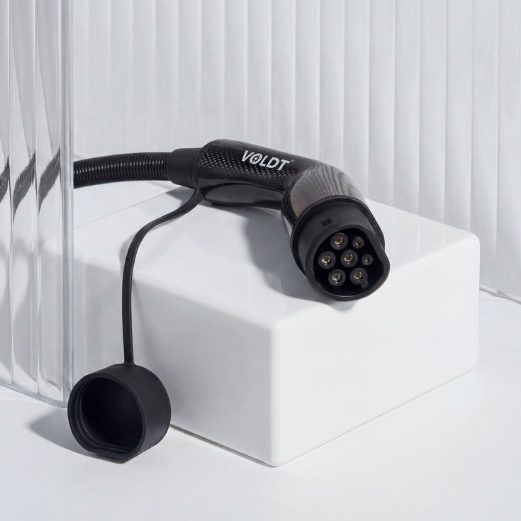 Voldt® Typ 2 Carbonfaser-Ladekabel 22kW