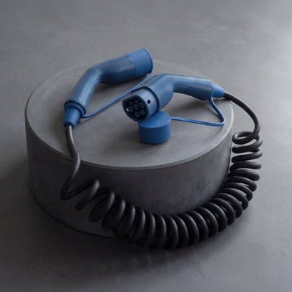 Typ 2 | Mode 3 | 16A | 11kW | Spiralladekabel