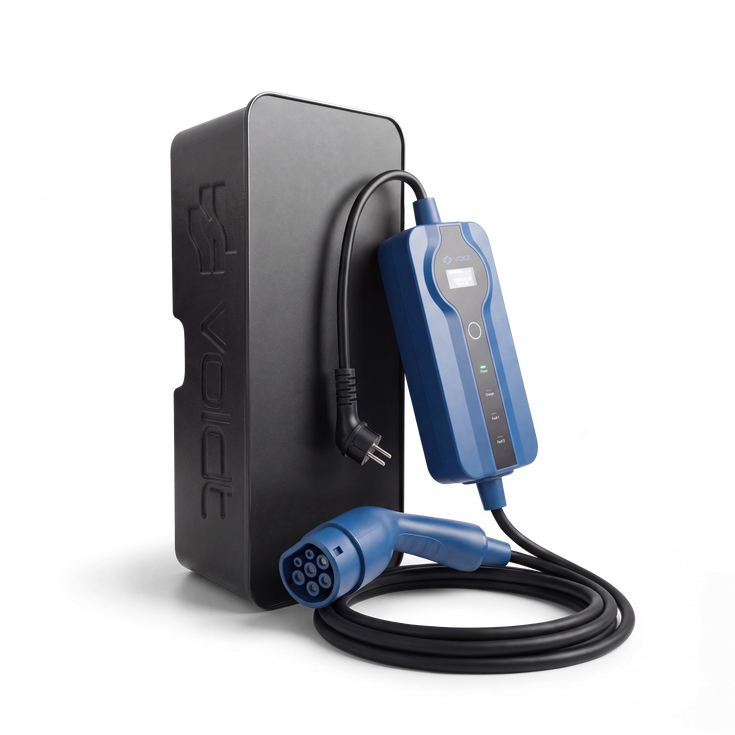Voldt® Schuko Ladekabel Typ 2 | 8A - 16A | 3,7kW  + APP