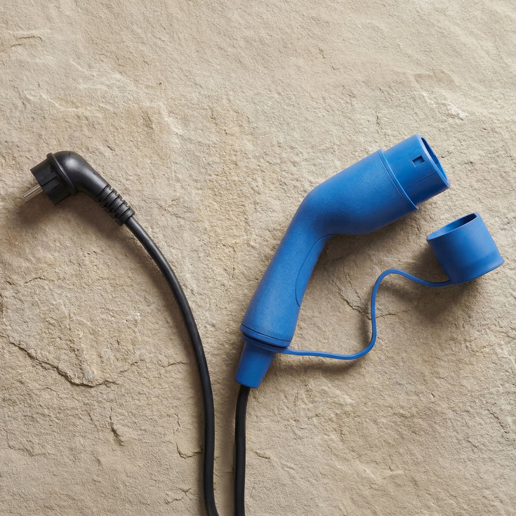 Voldt® Schuko Ladekabel Typ 2 | 8A - 16A | 3,7kW  + APP