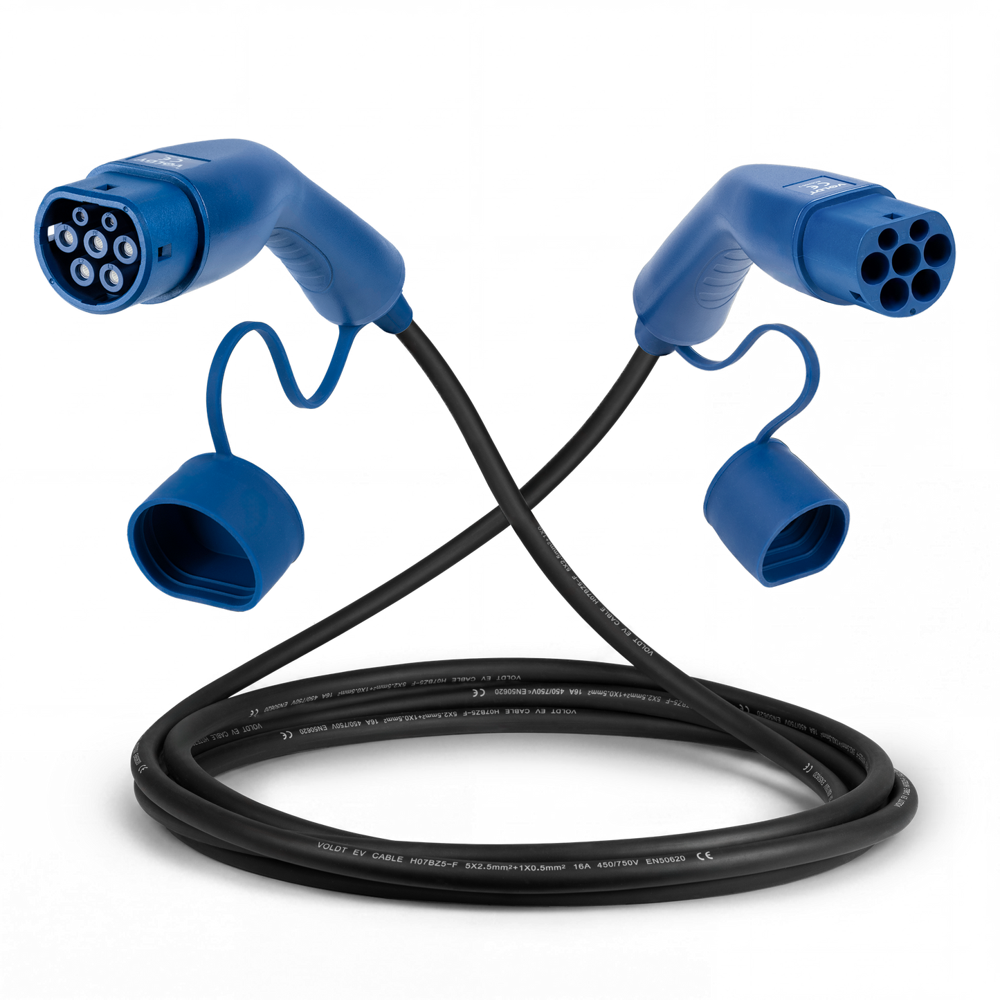 Typ 2 - Typ 2 | Mode 3 | 16A | 11kW Ladekabel