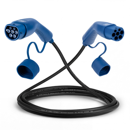 Typ 2 | 1 Phase | 16A | 3,7kW Ladekabel