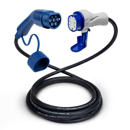 Typ 2 - Typ 3 | Mode 3 | 32a | 22kW Ladekabel